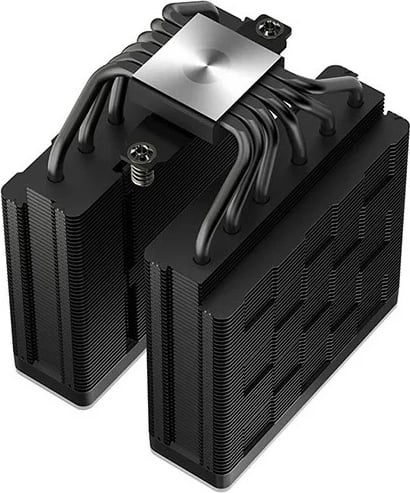 Kasë ftohëse Deepcool AG620 Black ARGB V2, 2 ventilatorë, 6 tuba termikë, 120mm, e zezë Kasë ftohëse Deepcool AG620 Black ARGB V2, 2 ventilatorë, 6 tuba termikë, 120mm, e zezë