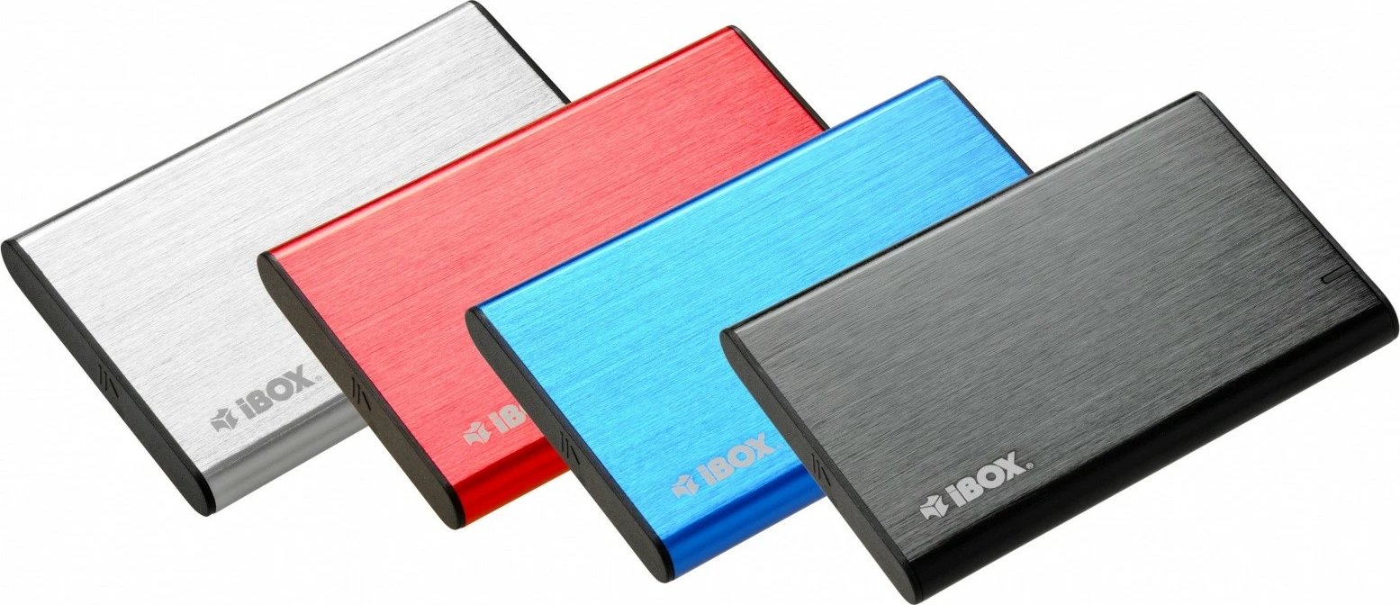 Kasë iBOX HD-05, 2.5", USB 3.1, Alumini, Kuqe Kasë iBOX HD-05, 2.5", USB 3.1, Alumini, Kuqe
