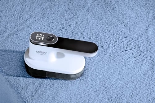 Heqës pushash, Camry, CR 9620, 3 shpejtësi 6500/7500/8500 rpm, bateri 2000mAh, prerje 6.5 cm, i rimbushshëm USB, bardh e zi