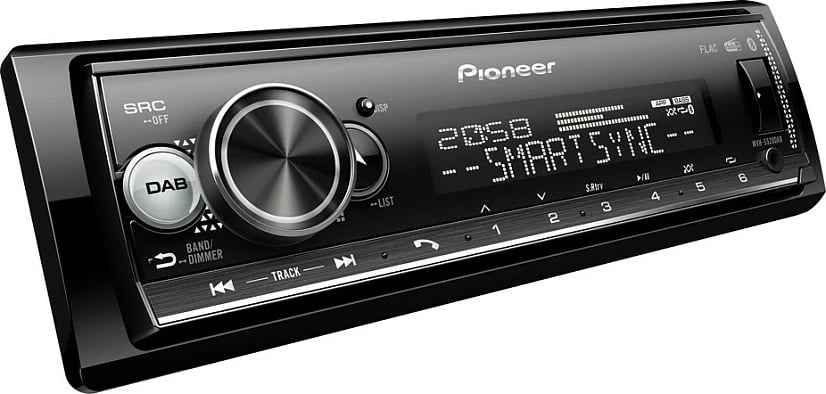 Radio makine Pioneer MVH-S520DAB, Bluetooth, DAB, USB, e zezë