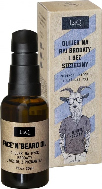 Vaj për mjekër LaQ Kozioł për burra 30ml