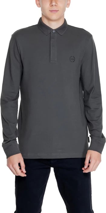 Polo për meshkuj Armani Exchange, e gjelbër