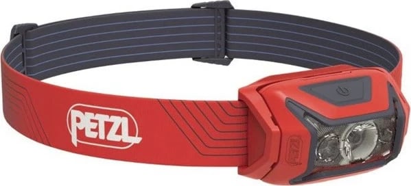 Dritë koke Petzl ACTIK, 450 lm, IPX4, Kuqe