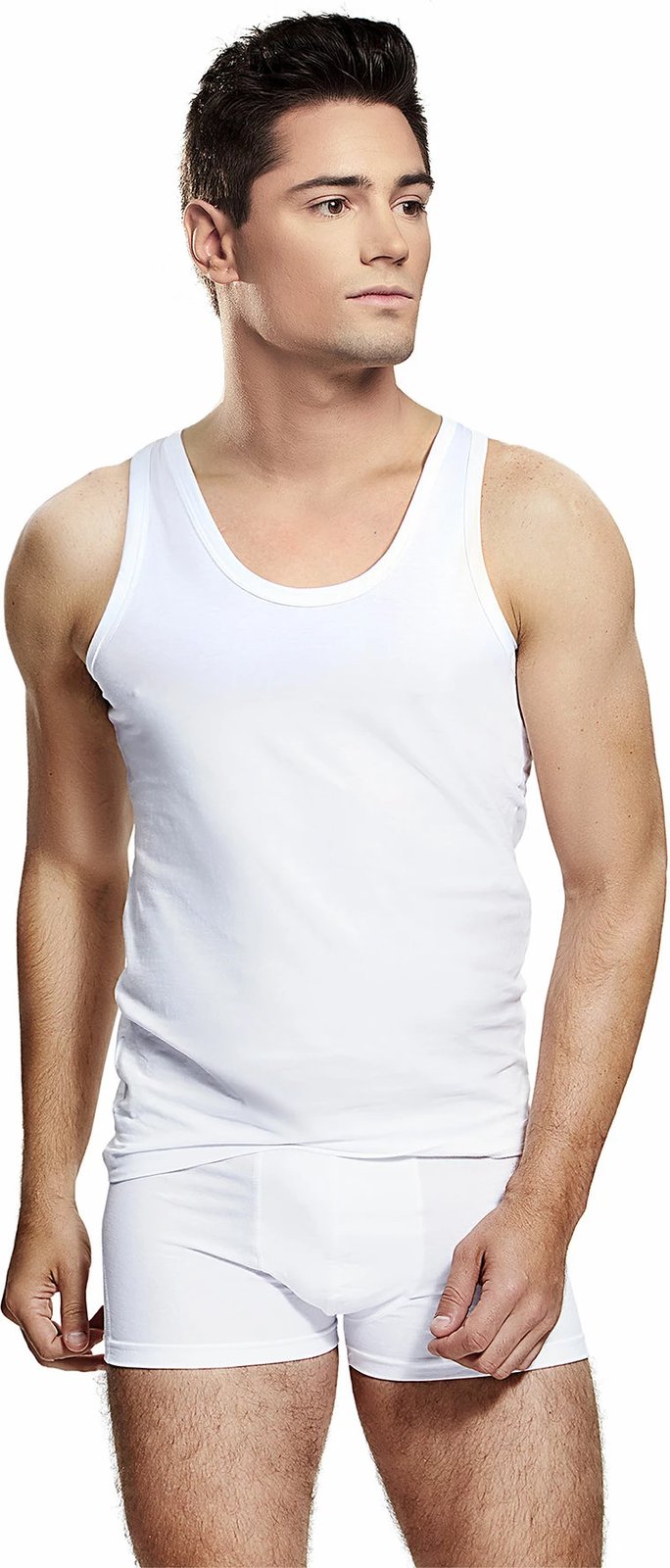 Fanellë e brendshme për meshkuj, Jumeon, 001-00K101, e bardhë