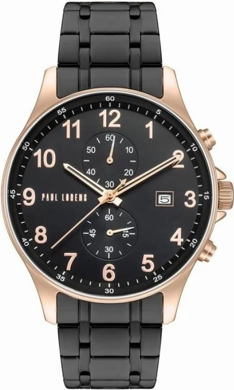 Orë dore për meshkuj Paul Lorens, e zezë