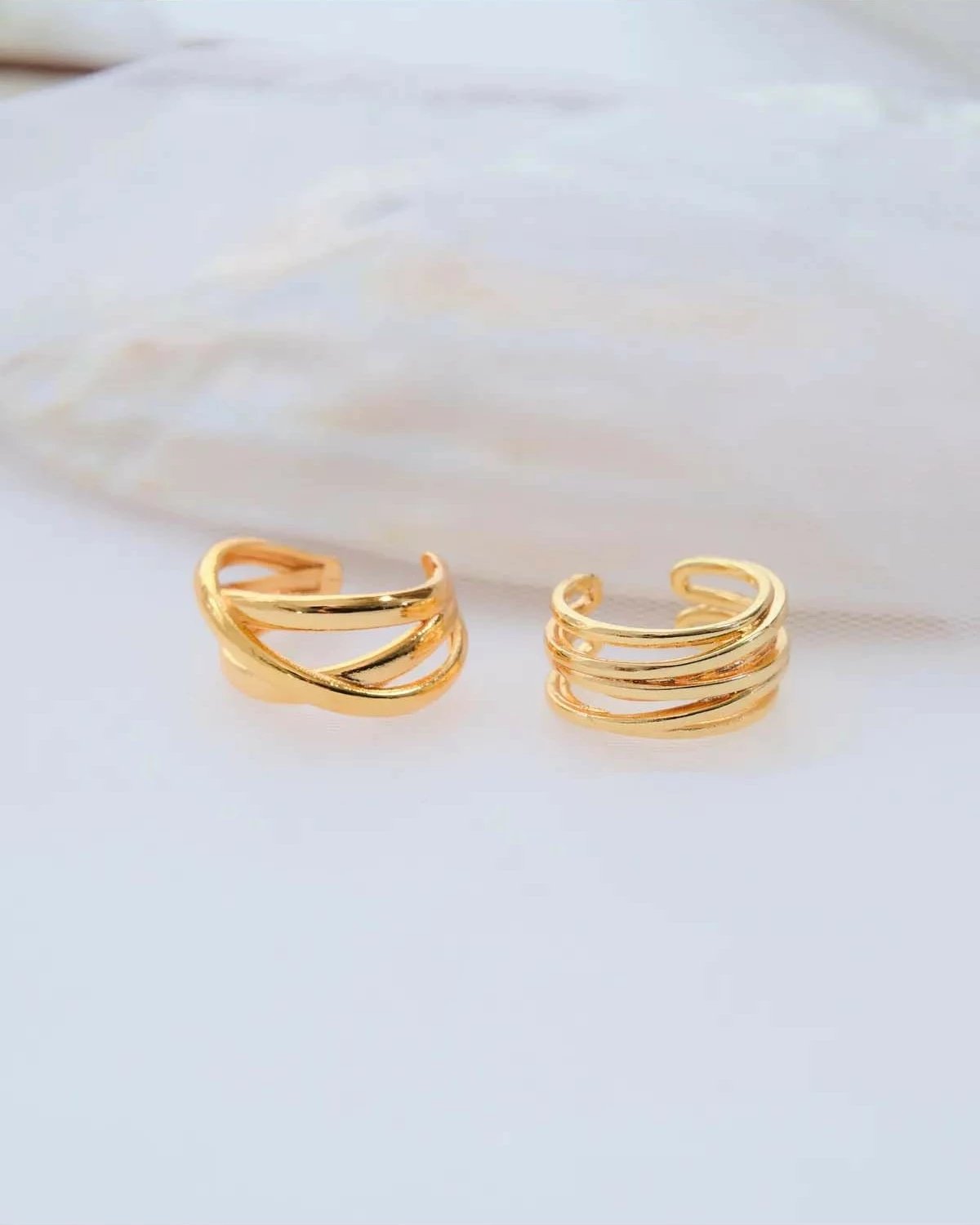 Unazë ngjyrë ari me gur zirkoni, Jumeon, Gld-2Srmcprz