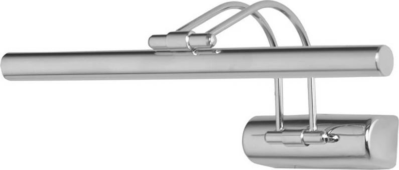 Llambë muri Opviq, Flüt, 35 cm, krom, me LED