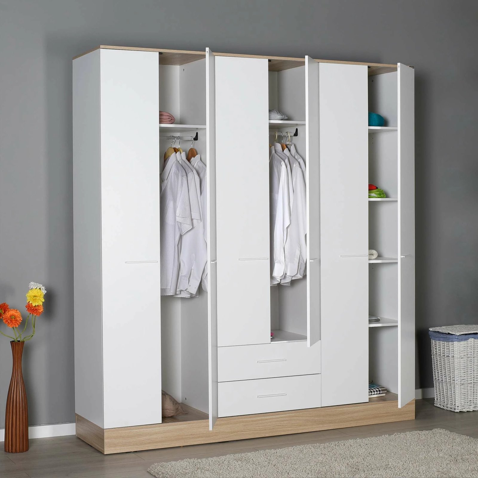 Dollap Hanah Home, Base 6, i bardhë