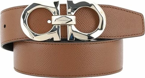 Rrip Salvatore Ferragamo për meshkuj, kafe
