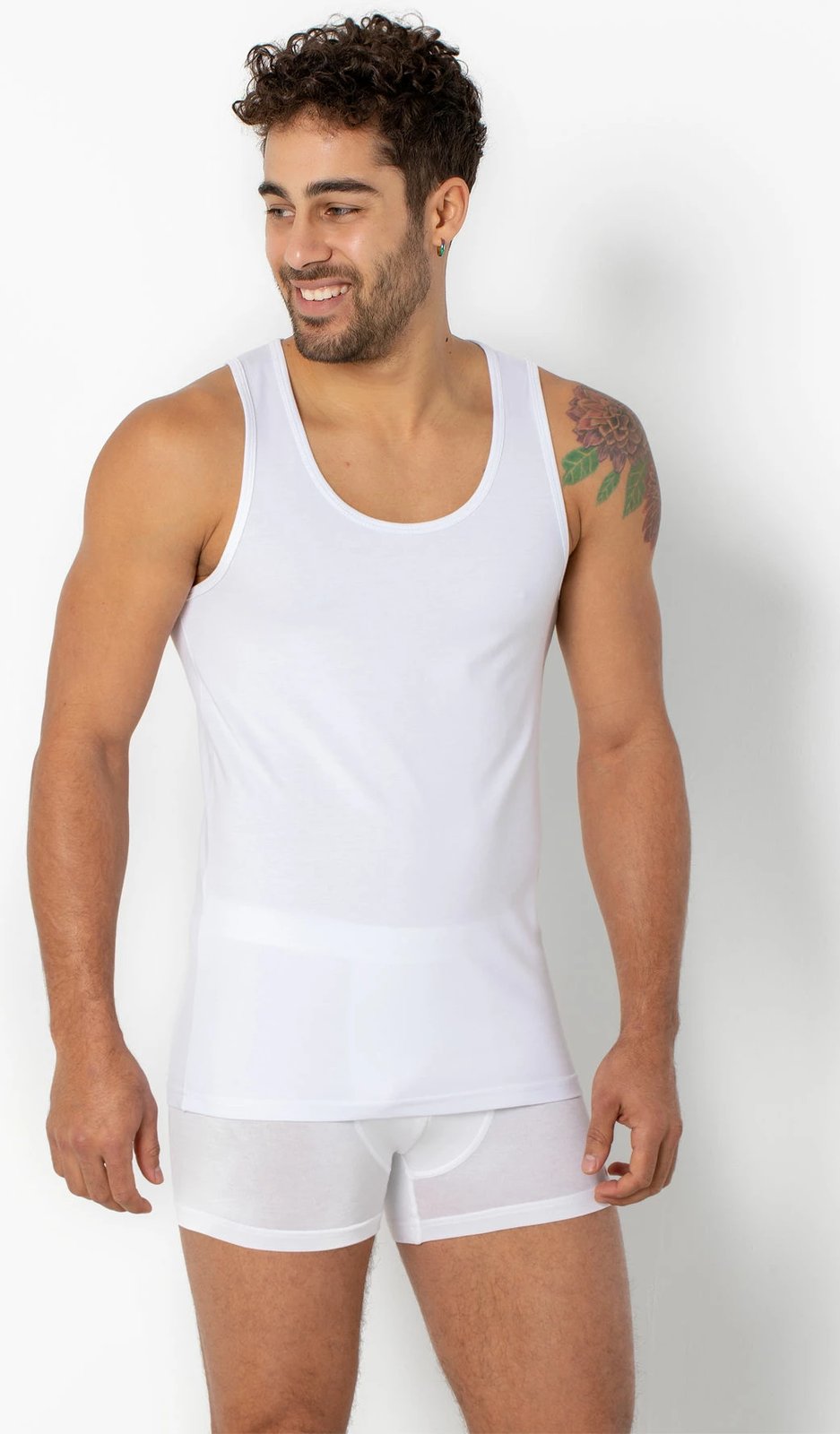 Fanellë e brendshme për meshkuj, e bardhë, Jumeon, XXL