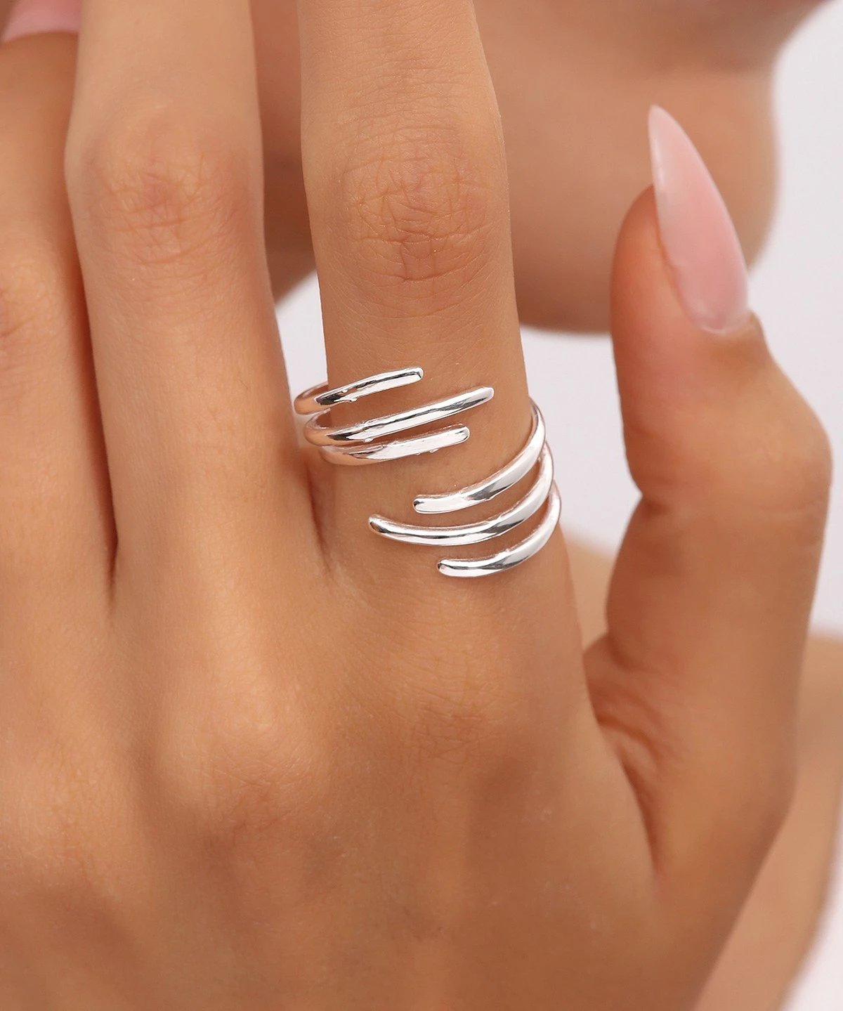 Unazë argjendi Jumeon, ngjyrë argjendi, AOYZ84