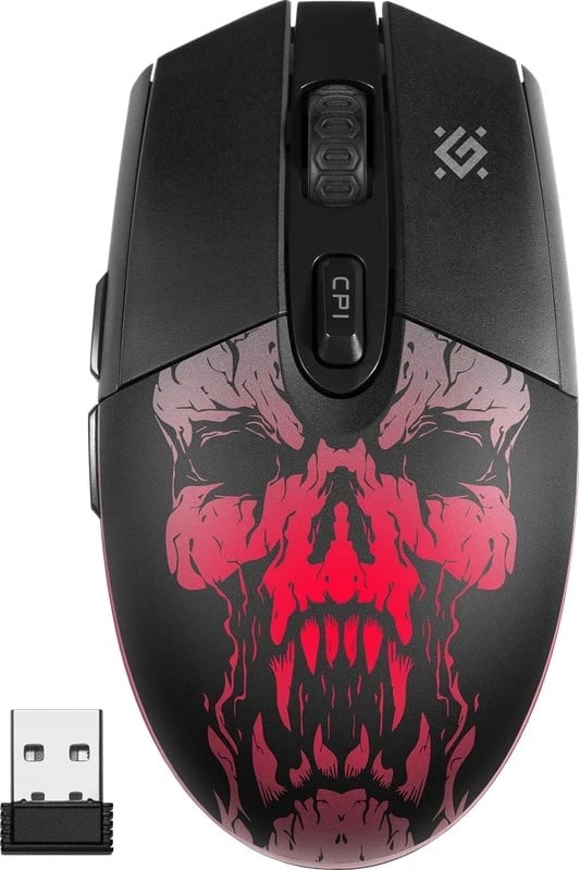 Maus për lojëra Defender Beta GM-707L, Wireless Optik 1600 DPI