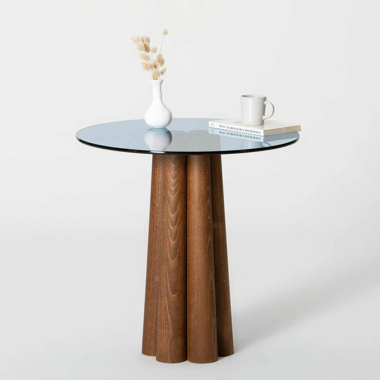 Tavolinë kafeje Skye Decor, ngjyrë arre, blu Tavolinë kafeje Skye Decor, ngjyrë arre, blu