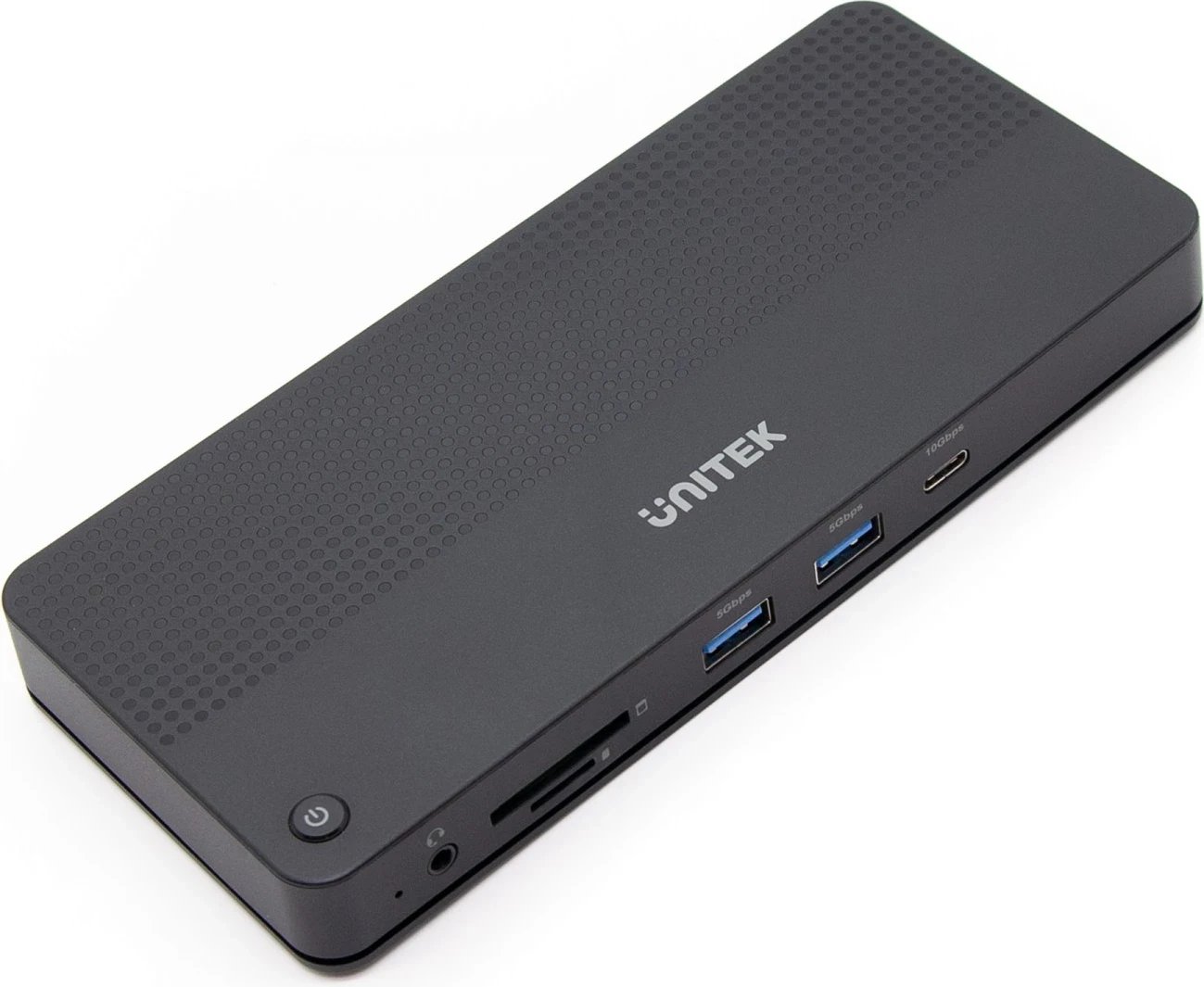 Stacion Dokimi Unitek 12 në 1, HDMI 8K, USB 4, 100 W, ngjyrë e zezë
