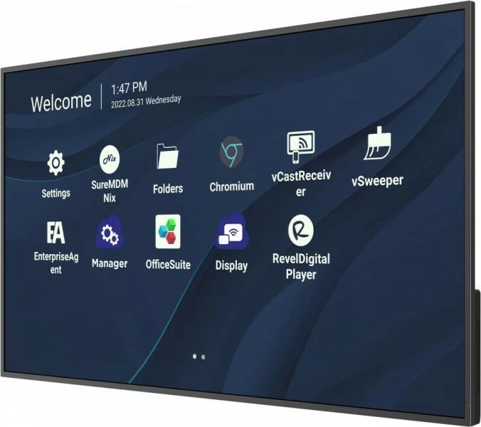 Ekran i madh Viewsonic CDE4330, 43 inç, 4K Ultra HD, Android 11, Wi-Fi, HDMI, USB-C