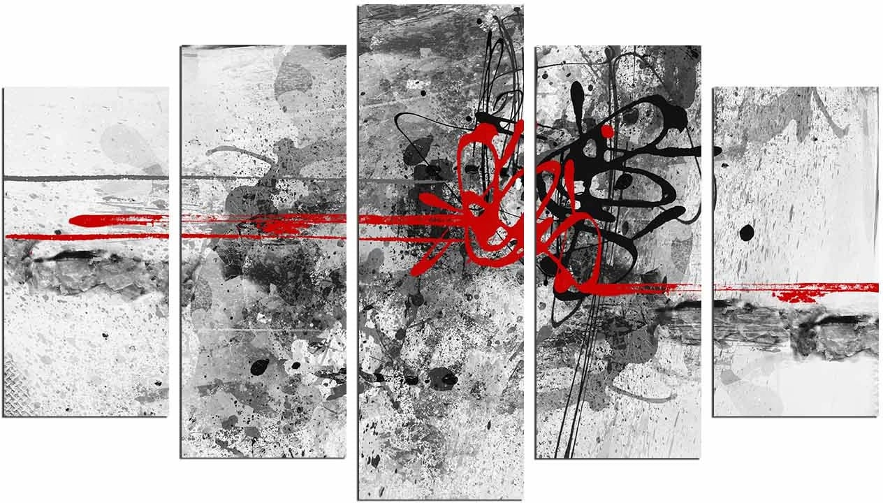 Pikturë dekorative MDF, 5 pjesë, Wallity, 5PMDF-18