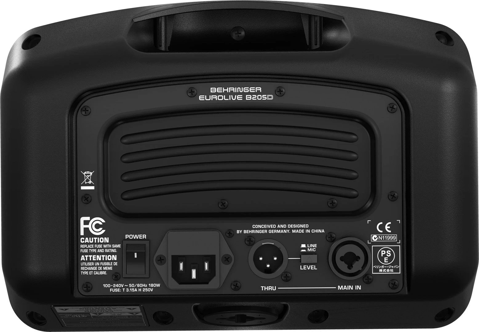 Altoparlant Behringer EUROLIVE B205D, i zi