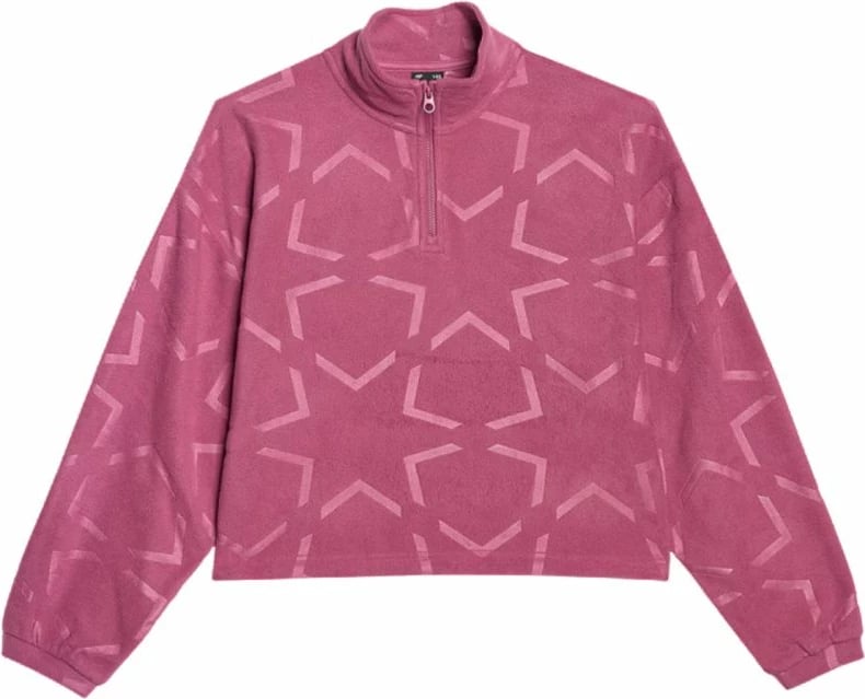 Fleece për femra 4F, rozë e errët
