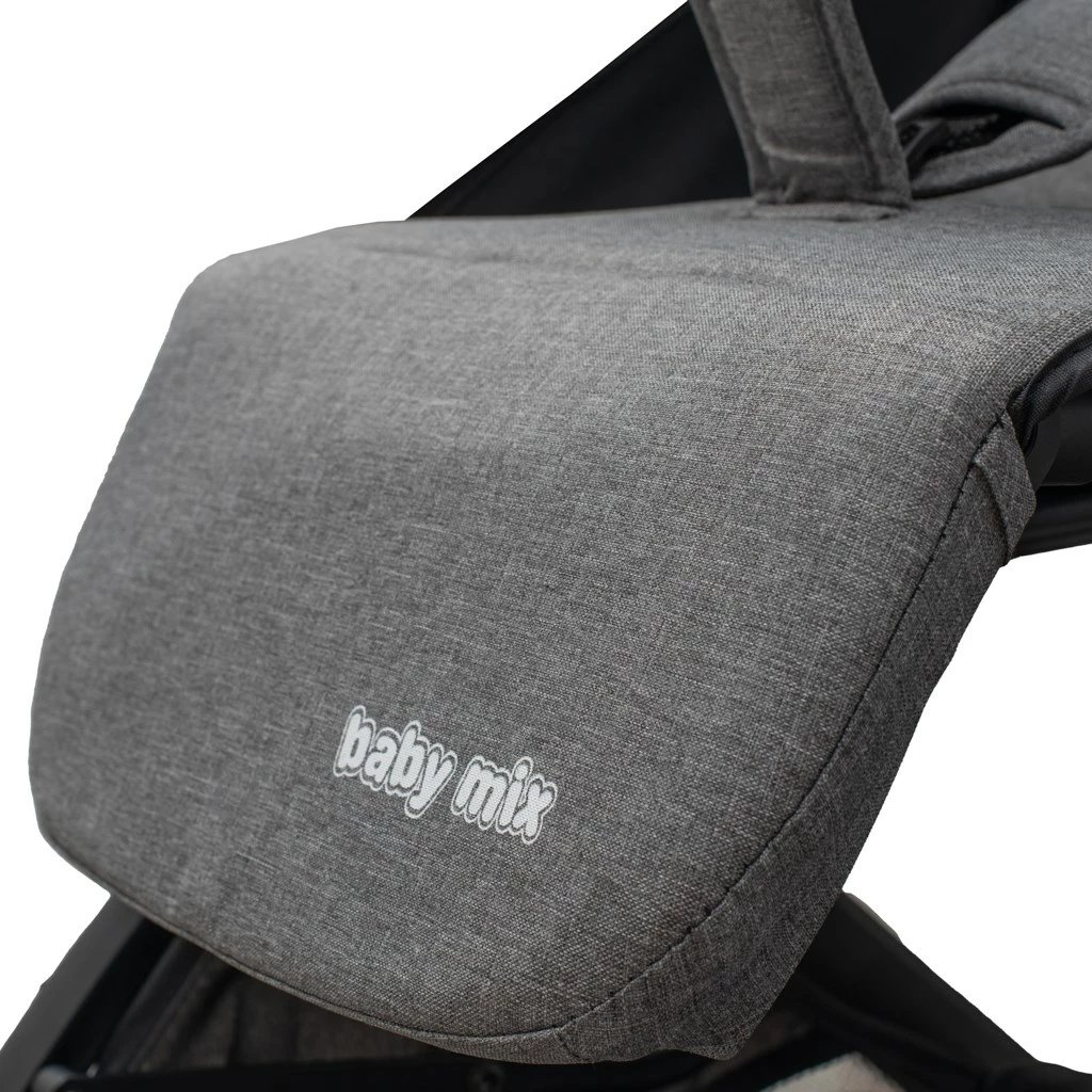 Karrocë golf, Baby Mix Bimelo, deri 22 kg, palosje me një dorë, 7.4 kg, gri