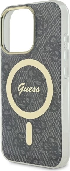 Mbështjellës Guess IML 4G MagSafe për iPhone 16 Pro, Zi Mbështjellës Guess IML 4G MagSafe për iPhone 16 Pro, Zi
