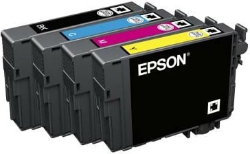 Kartush boje, Epson, 502 Multipack (C13T02V64010), 4-ngjyra CMYK, set 4 copë, e zezë/cyan/magenta/e verdhë