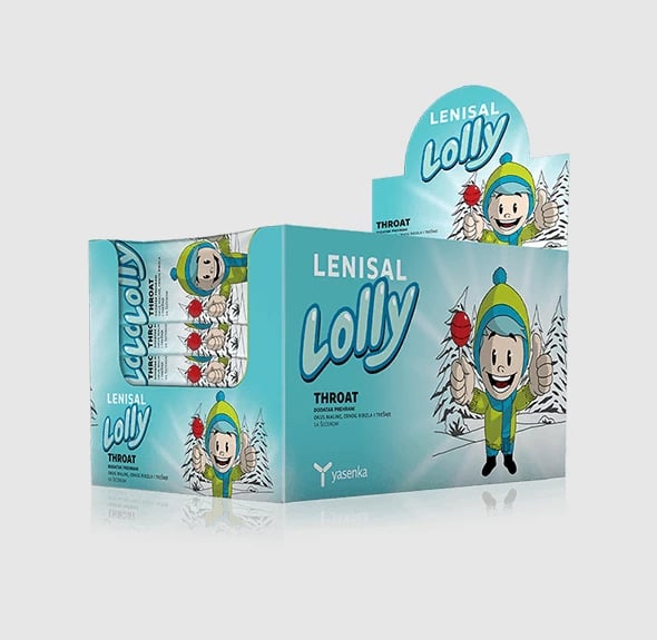 Suplement ushqimor Yasenka Lenisal Lolly Throat, 30 copë