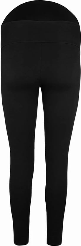 Leggins shtatzënie me bel të lartë, milk & love, të gjata, pambuk 92% + elastan 8%, madhësi S, gri melange