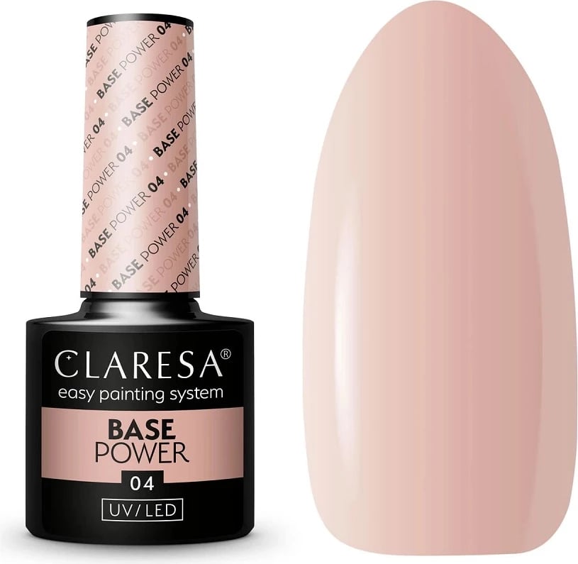 Bazë hibride për thonj Claresa Base Power Hybrid Base 04 për femra, 5g