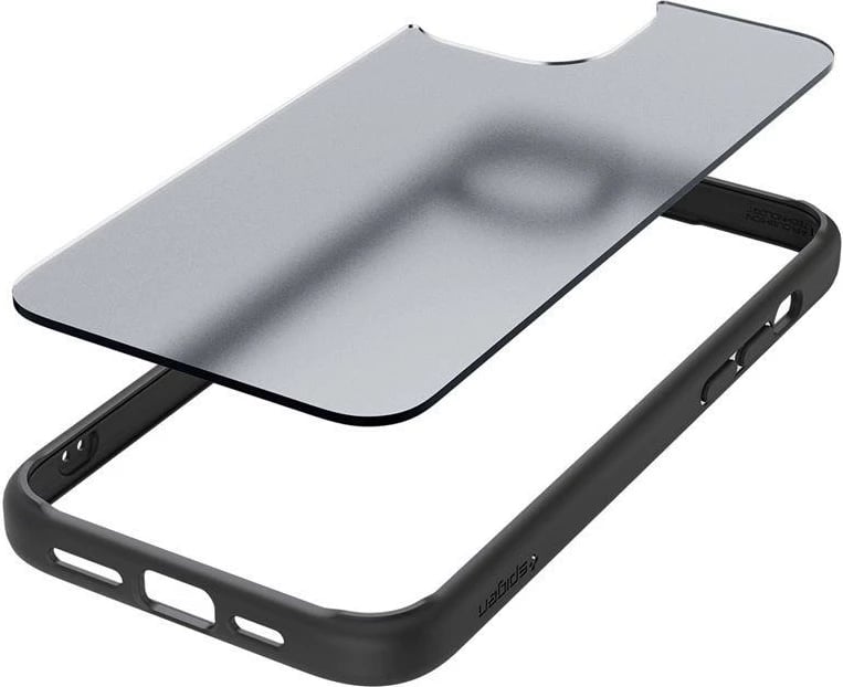 Mbështjellës Spigen Ultra Hybrid për iPhone 15, frost black, Transparent/Black Mbështjellës Spigen Ultra Hybrid për iPhone 15, frost black, Transparent/Black