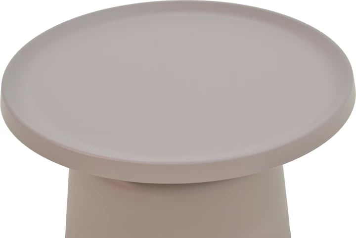 Set tavolina kafeje Ginoze, metal, ngjyrë kapuçino, 2 copë