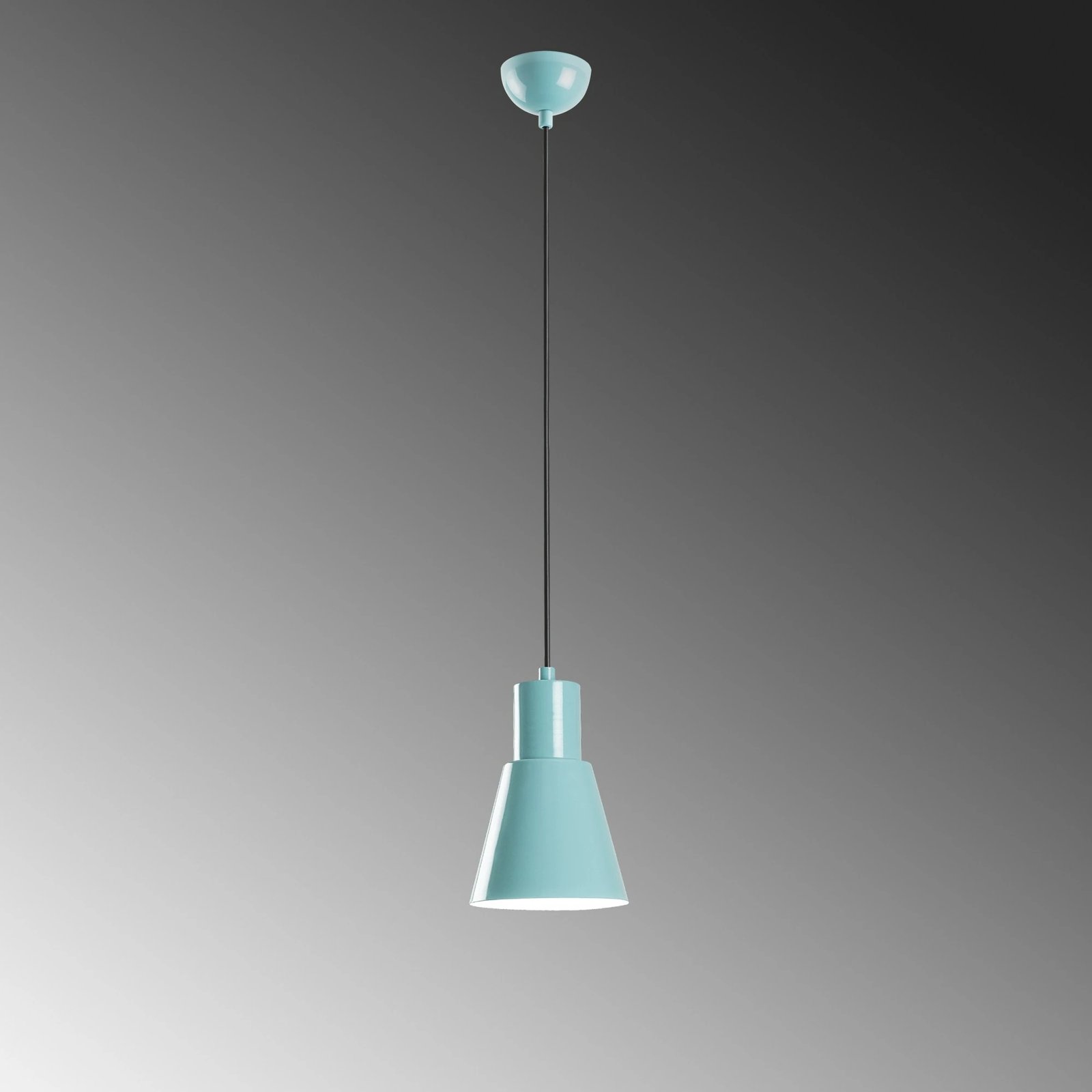 Llambë tavani Opviq, Konikkem, ngjyrë turquoise