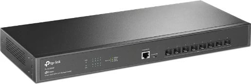 Switch i menaxhuar TP-LINK TL-SX3008F, 8x SFP+, rack, i zi