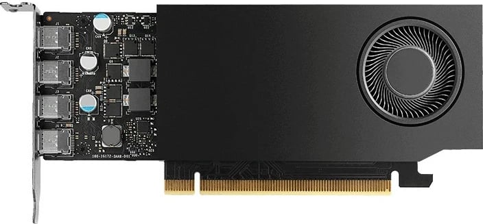 Kartelë grafike PNY Quadro RTX A400 4GB GDDR6 low profile e zezë