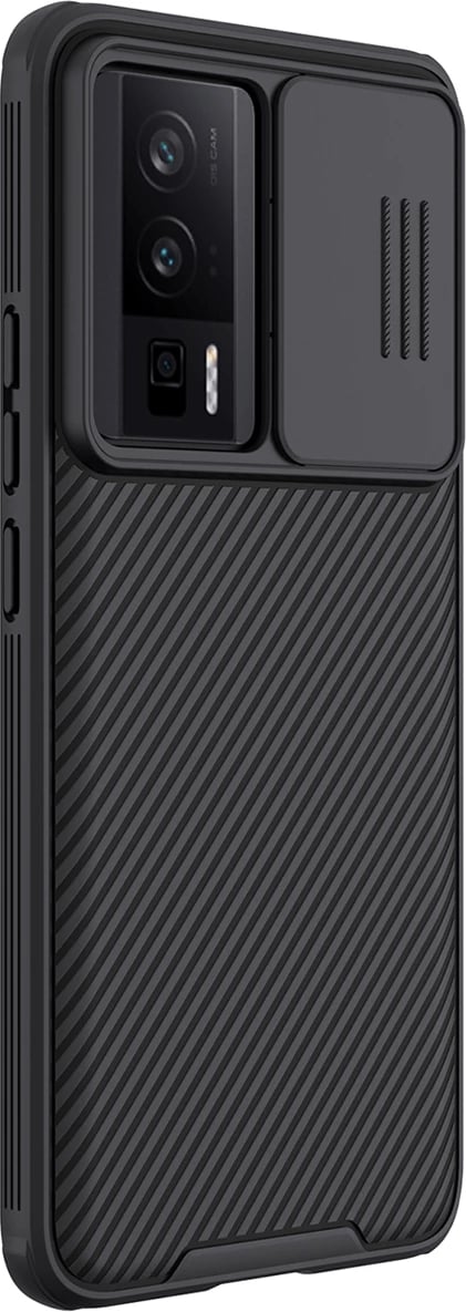 Mbështjellës Nillkin CamShield Pro për Xiaomi Redmi K60 / K60 Pro / Poco F5 Pro, i zi