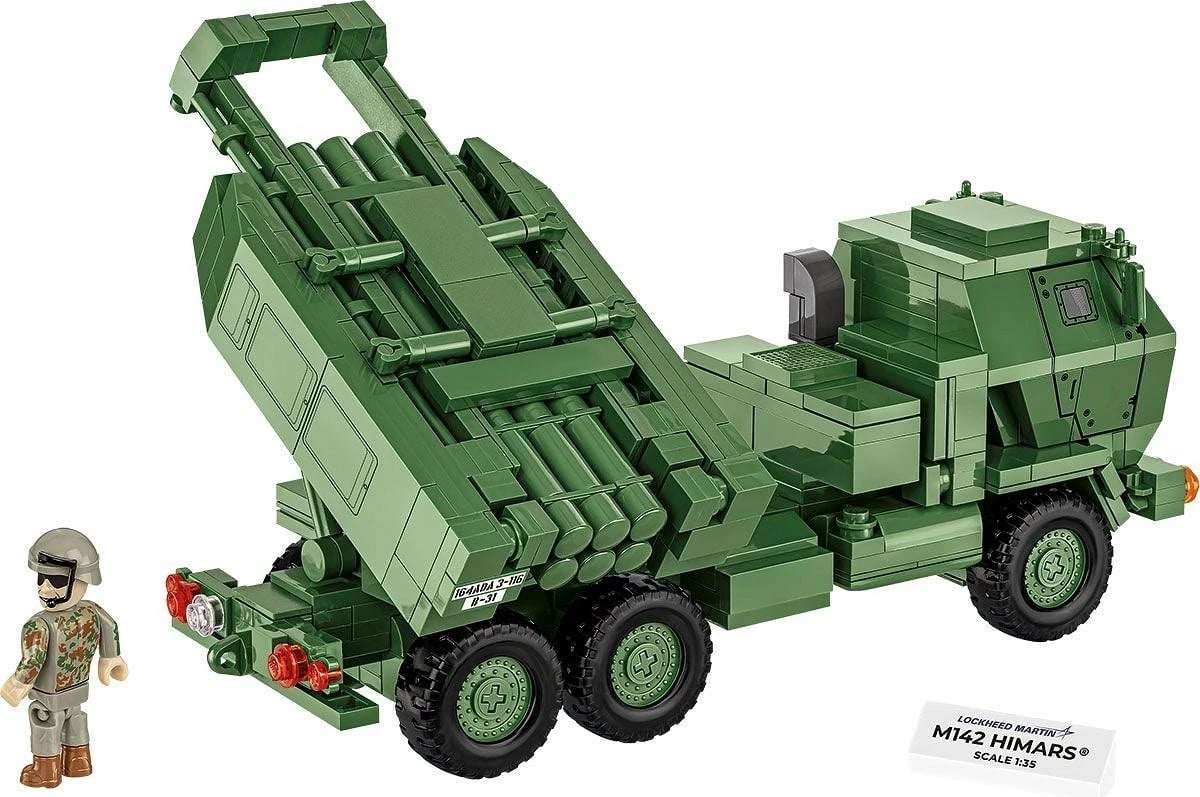 Set ndërtimi COBI M142 HIMARS, 621 copa, Jeshile