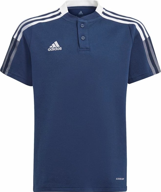 Maicë polo për fëmijë adidas Tiro 21, blu marine