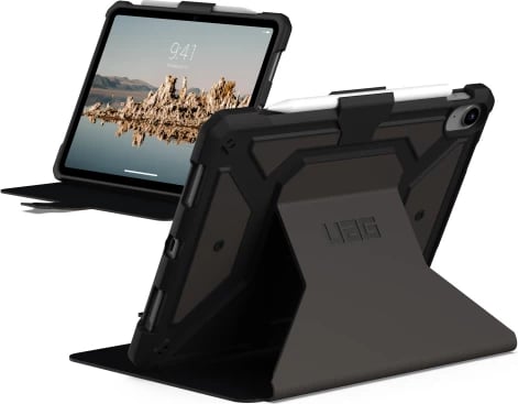 Mbështjellës UAG Metropolis SE për iPad 10.9"/11", me mbajtëse për Apple Pencil, Zi