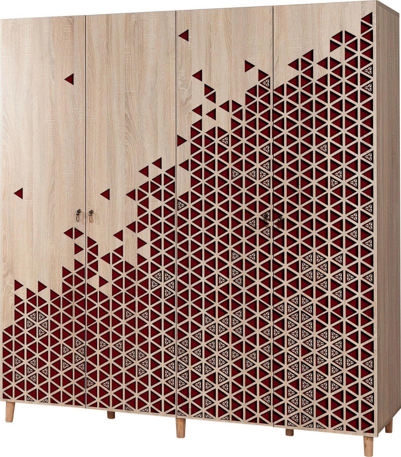 Dollap Hanah Home, İmaj-122, ngjyrë lisi Sonoma