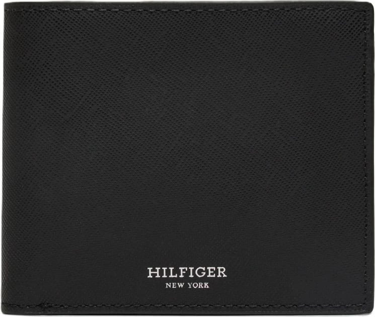 Portofol lëkure për meshkuj Tommy Hilfiger, i zi