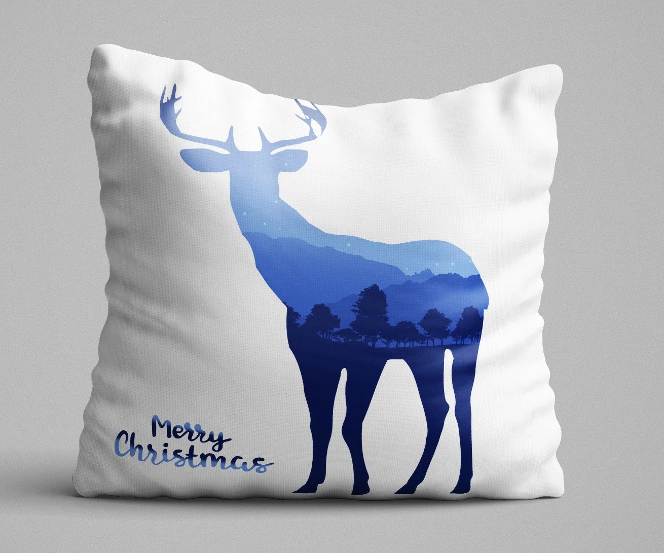 Jastëk dekorativ Aberto Design, KRLNTXMAS-6, shumëngjyrësh, 43x43cm