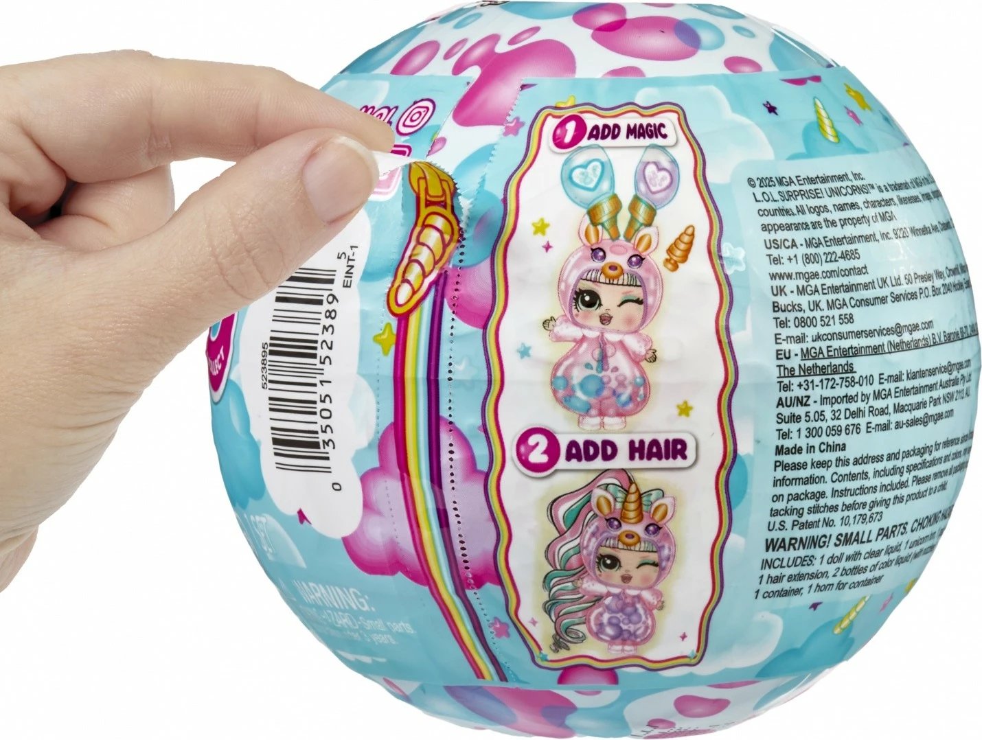 Kukull L.O.L. Surprise Unicorn, MGA, 1 copë, shumëngjyrëshe