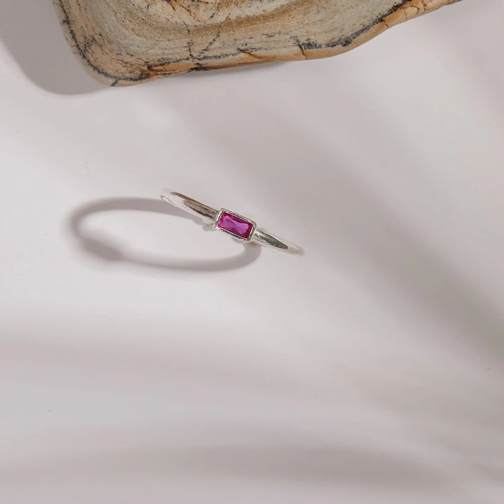 Unazë argjendi ngjyrë rozë gold, Elika Silver, FA182841