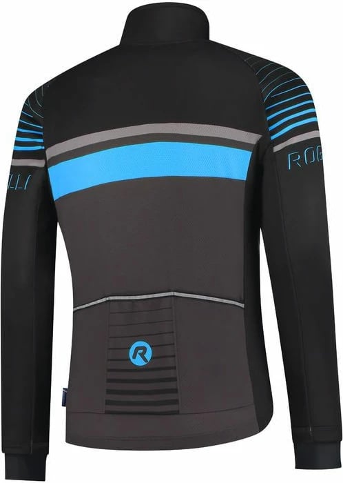 Jakne Yakimasport për meshkuj, e zezë dhe blu