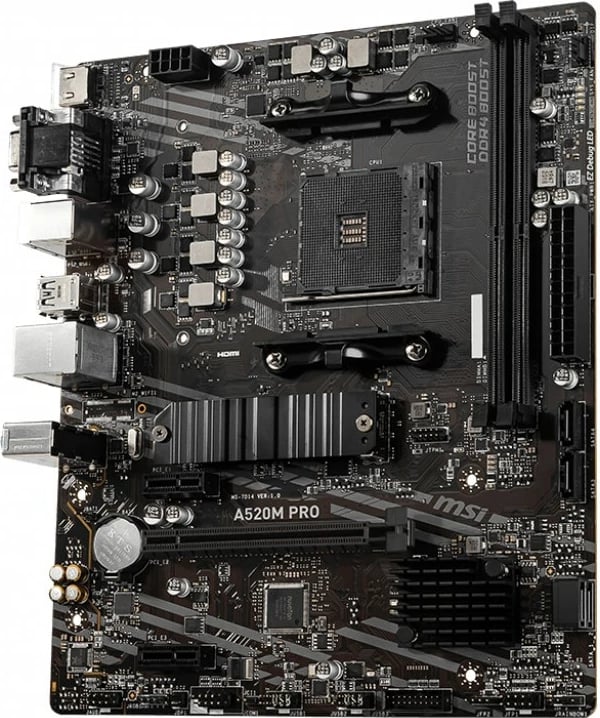 Pllakë amë MSI A520M PRO, Socket AM4, micro ATX