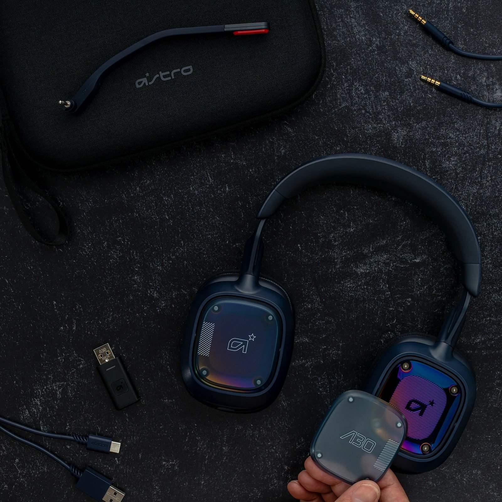 Kufje gaming ASTRO A30 Logitech, Wired & Wireless, 20 - 20000 Hz, Blu