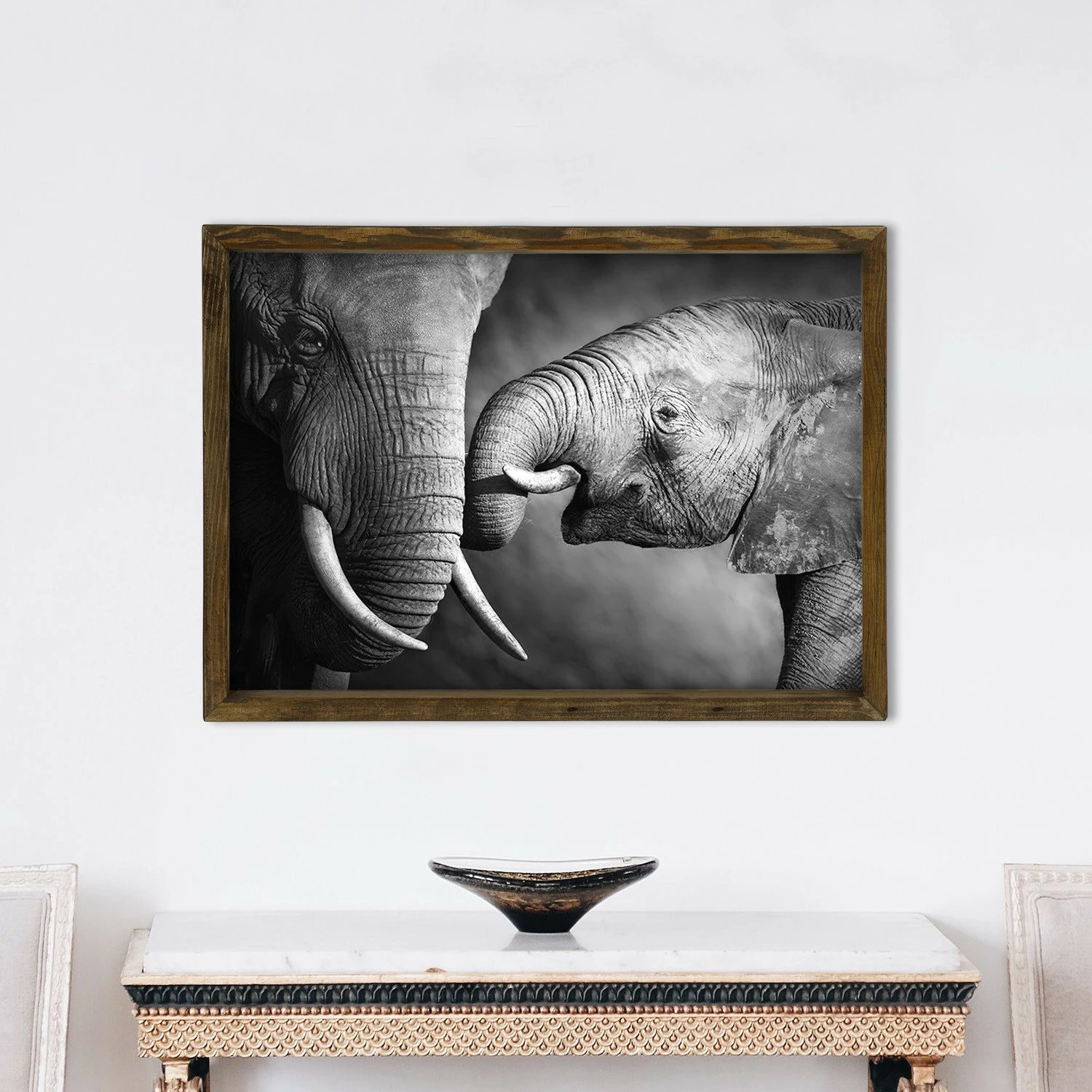 Pikturë dekorative me kornizë MDF, Wallity, OZM780, shumëngjyrëshe, 50x70x3.5cm