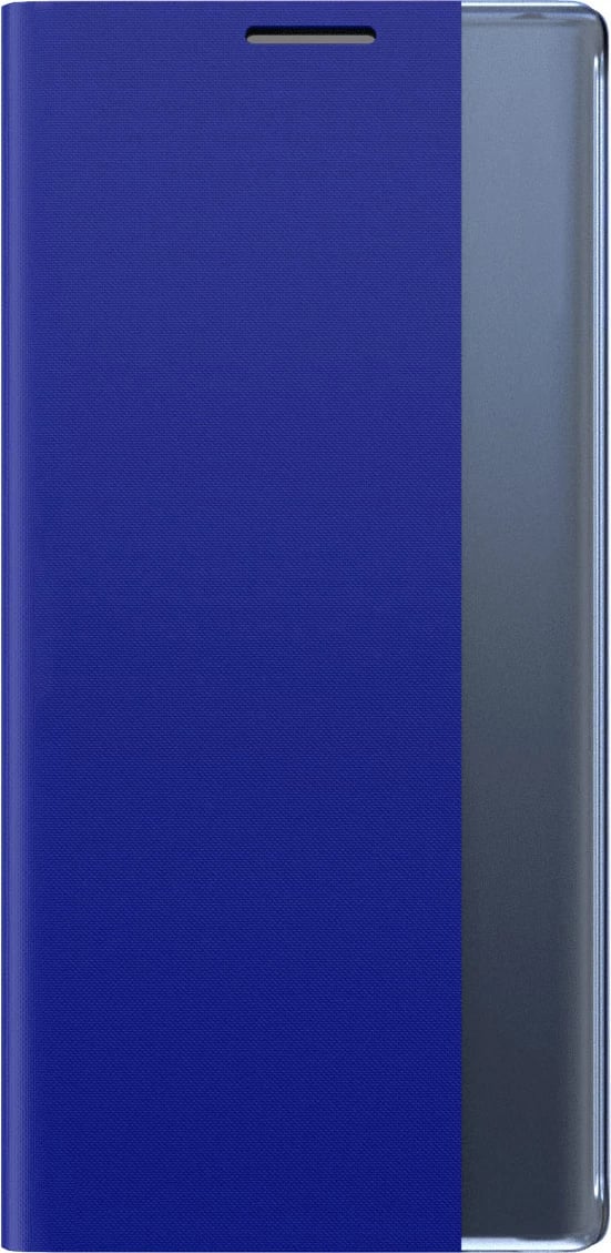Mbështjellës Hurtel Sleep Case me smart window për iPhone 13 mini, kaltër