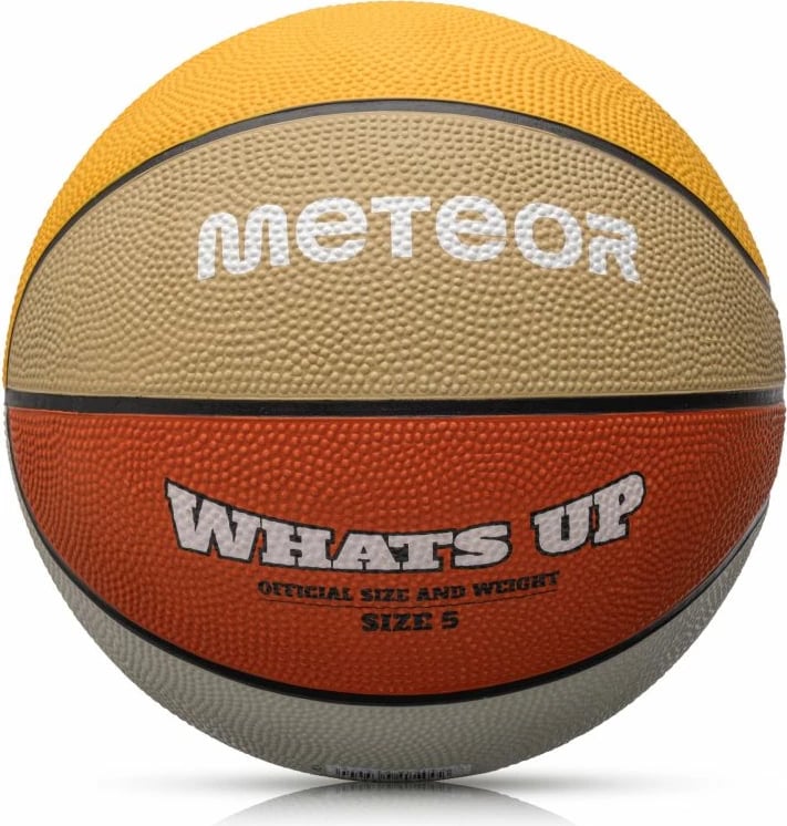 Top basketbolli për fëmijë Meteor, me ngjyra