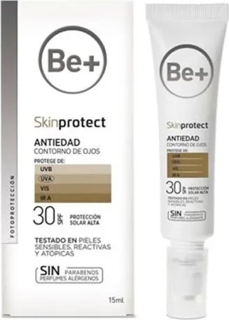Krem kundër plakjes për konturin e syve Be+ Skin Protect unisex 15ml
