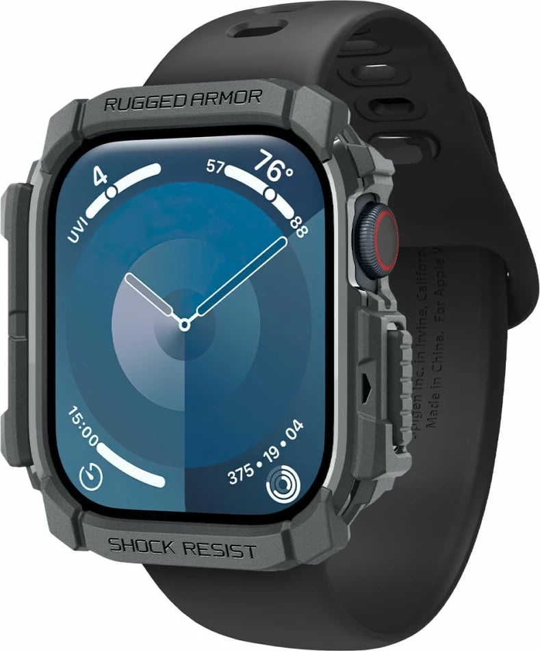 Mbështjellës Spigen Rugged Armor për Apple Watch 10, 46mm, Gri